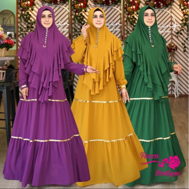 Set emerald dress ORI fazza boutiqe
