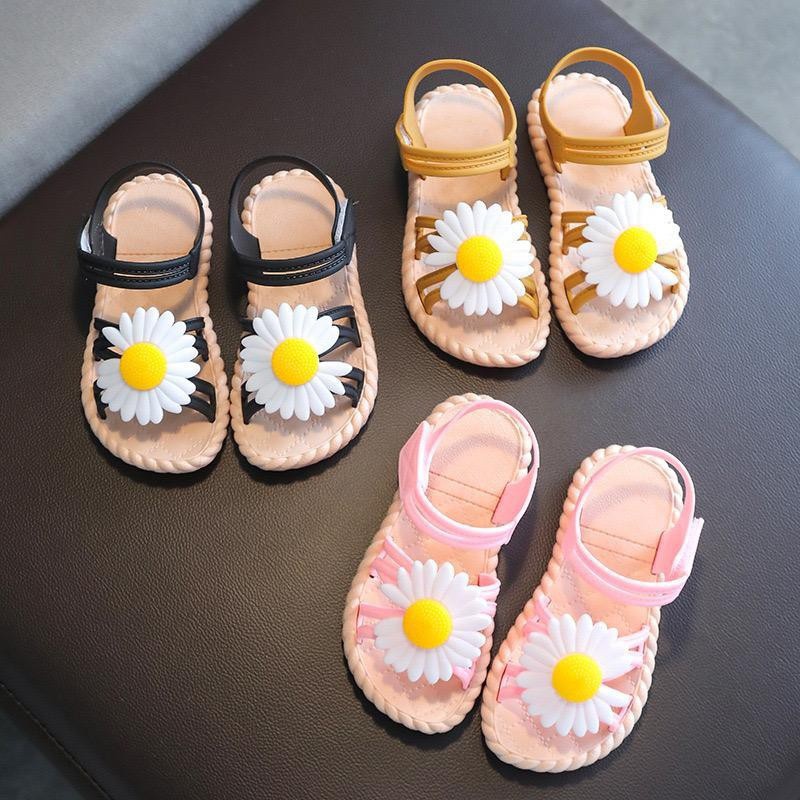 LittleAaron PLUMMY FLOWER 618 Sandal Anak Perempuan Bahan Karet Model Lucu 2-8 Tahun Import Sport Termurah Sendal Bayi Anak Cewek Cowok