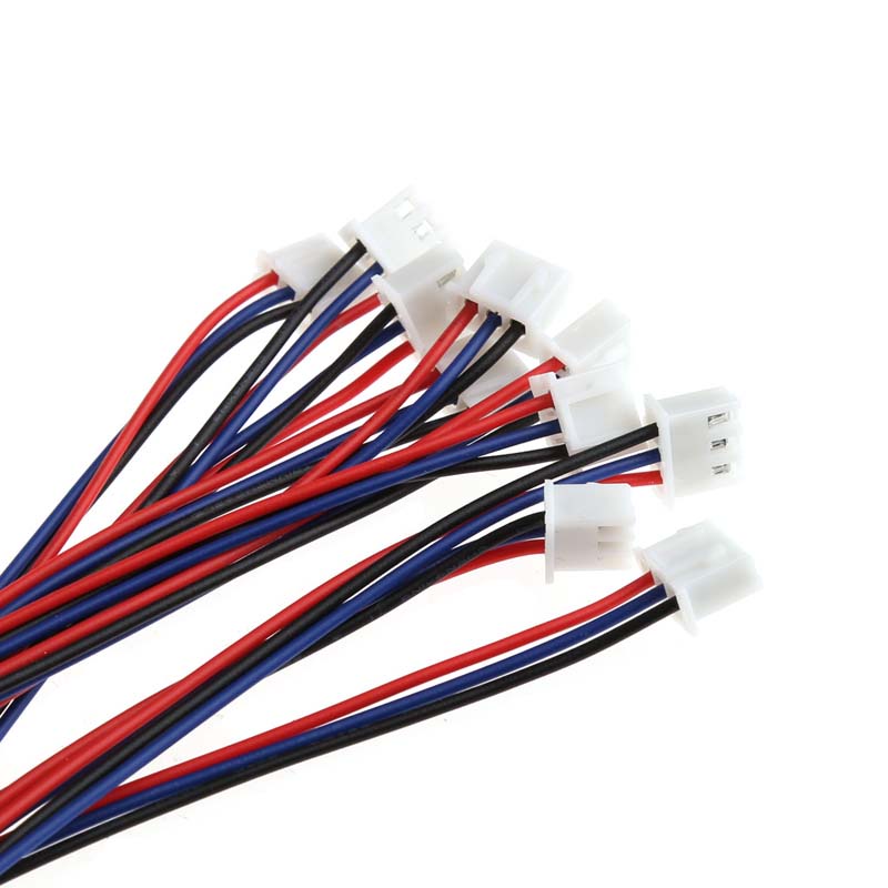 Mary 10pcs Plug JST-XH 2S Lipo Balance Wire Extension Lead 22cm Untuk Pesawat Mobil RC