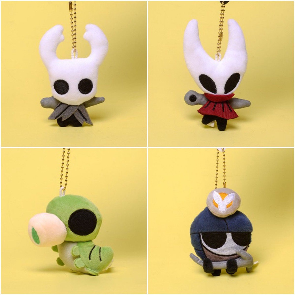 Game Hollow Knight Cosplay Doll Toy Plush Dolls Kids Gift Keychain Pendant Accessories