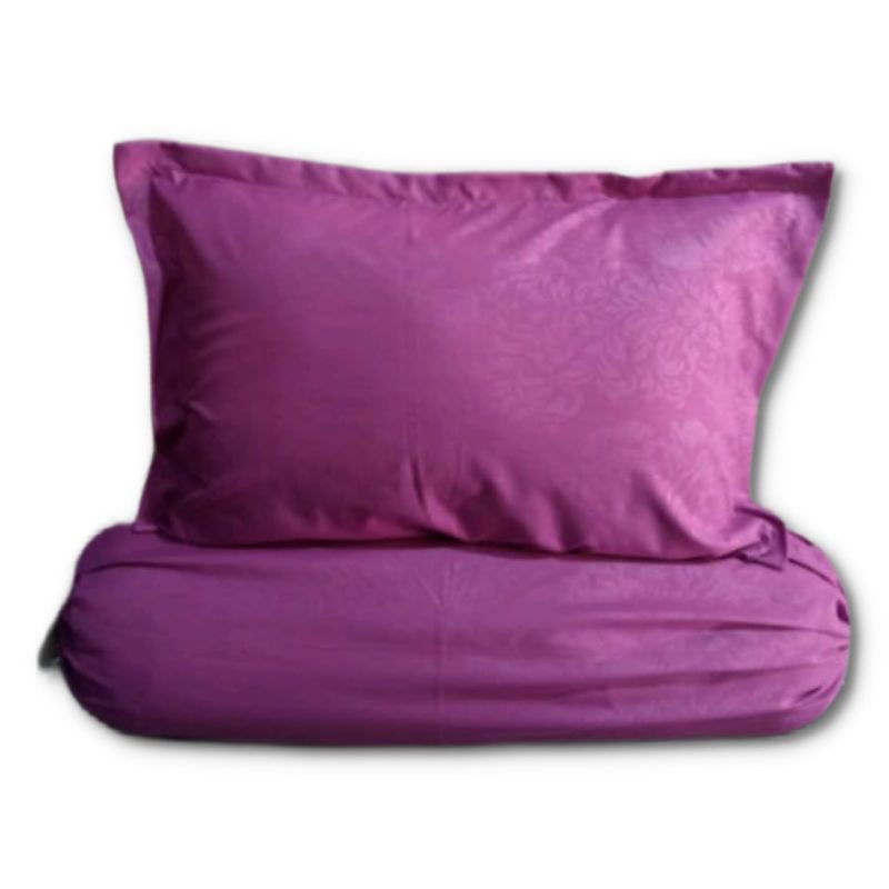 [✓COD] Set sarung bantal dan guling hotel polos.