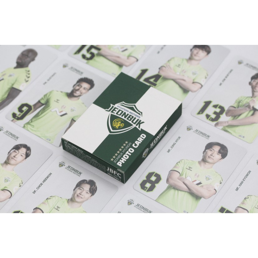 [K-LEAGUE/Jeonbuk] 2021 Season Player Photocard Jeonbuk Hyundai (Official Merchandise)