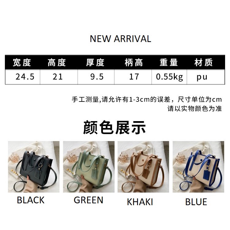 ( 2PC 1KG ) GTBI998878358 New Arrival  !!!  Tas Selempang Wanita Import  Premium Terbaru