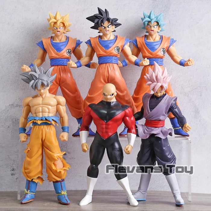 Goku Jiren Zamasu Dragon ball Figure Set Big Size