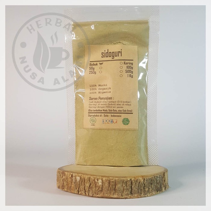 

SIDOGURI BUBUK | MURNI | Sida Rhombifolia 100g