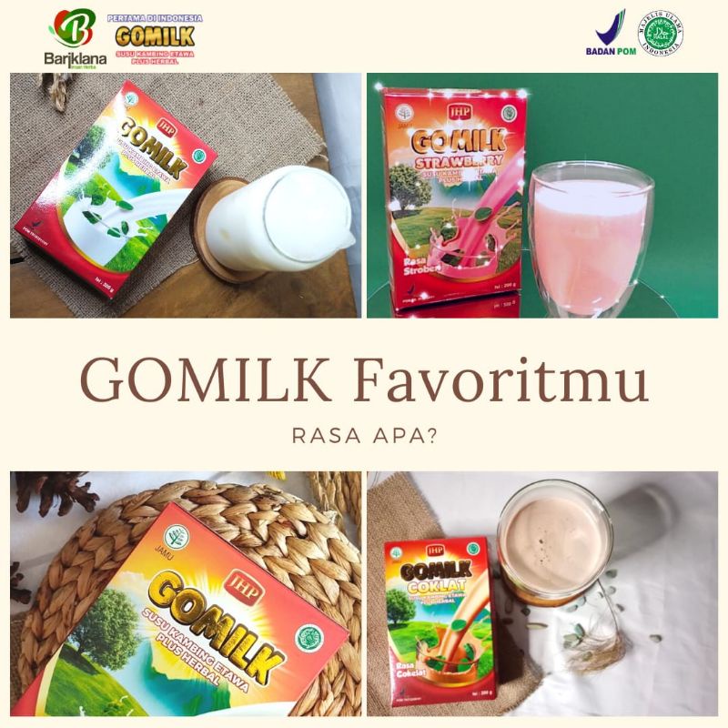 

GOMILK SUSU KAMBING ETAWA PLUS HERBAL