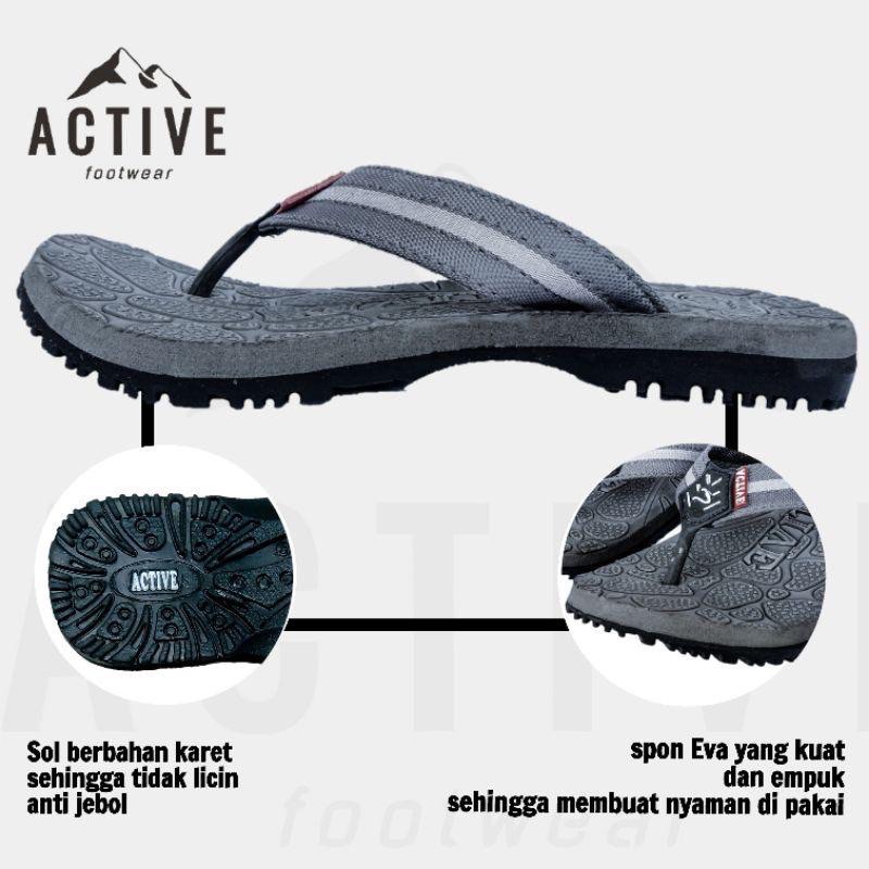 SANDAL GUNUNG ACTIVE OUTDOOR SENDAL JAPIT PRIA WANITA CASUAL HIKING