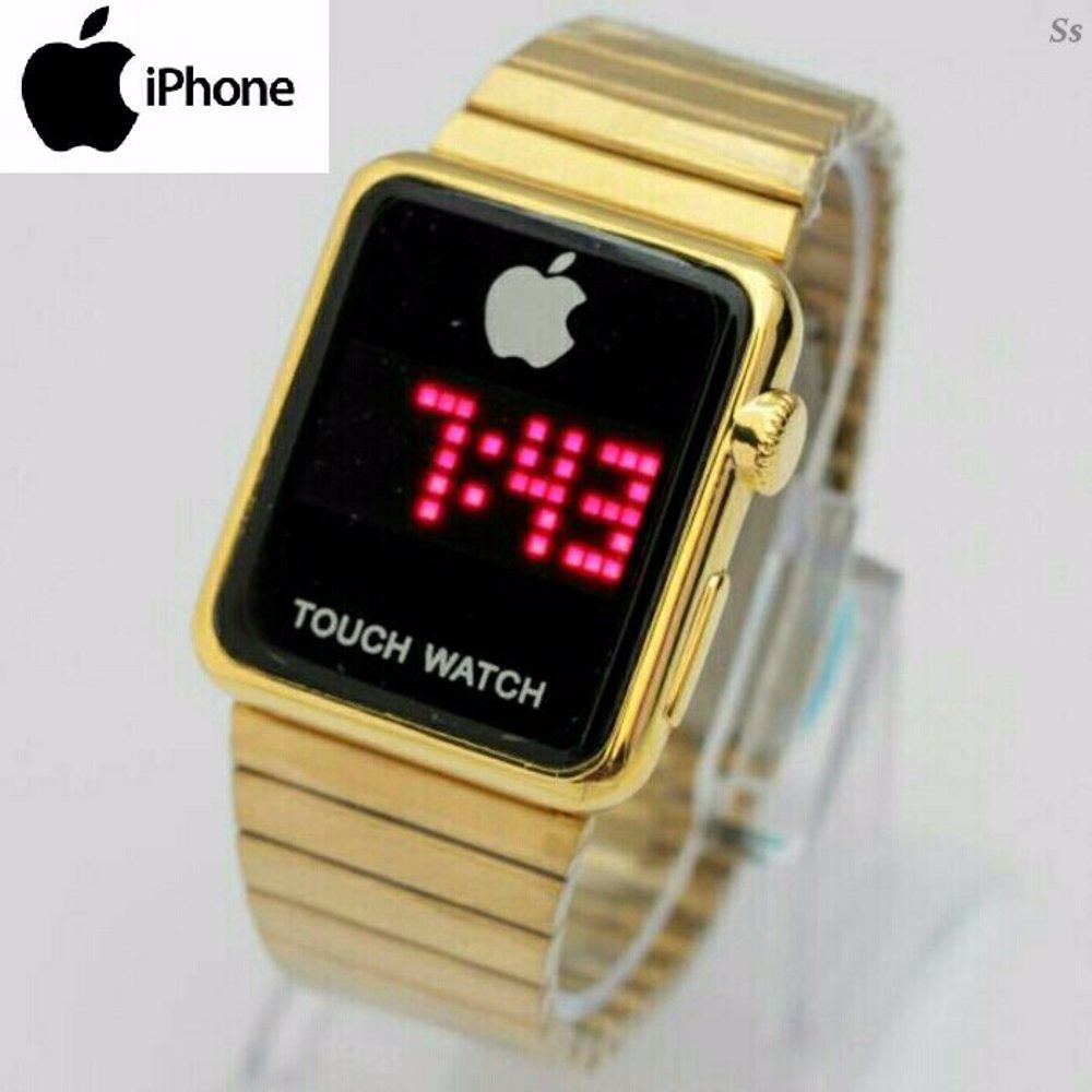 Jam Tangan Pria Wanita iPhone Touch