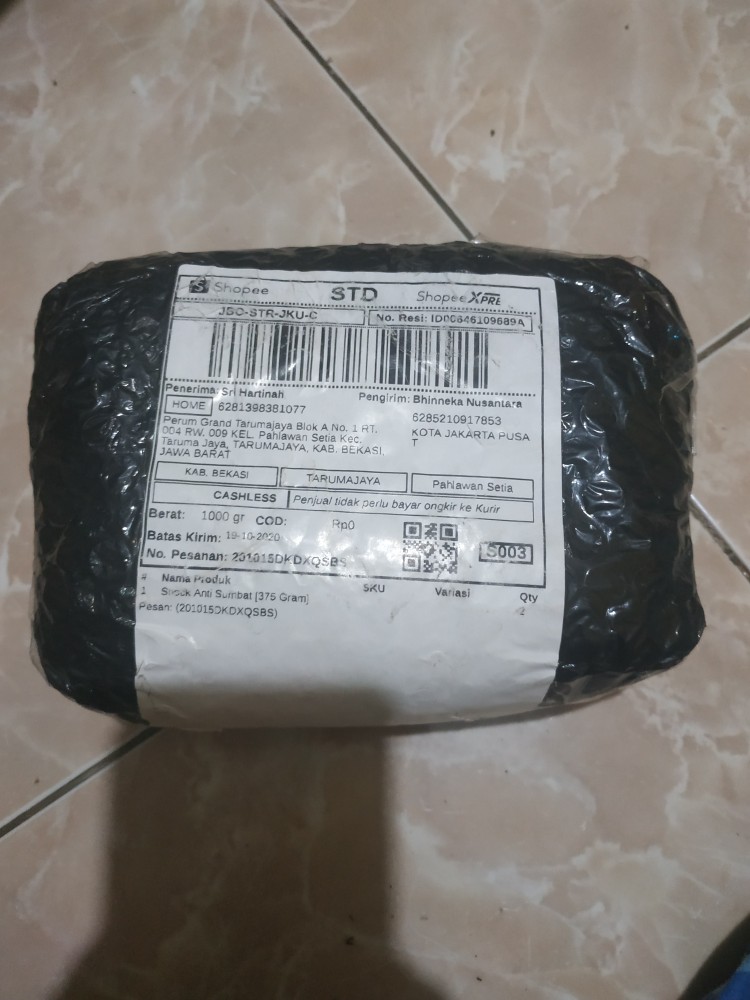 Shock Anti Sumbat [375 Gram]