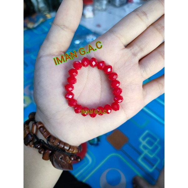 gelang kristal anak 8mm/gelang kristal ceko/gelang anak/aksesories gelang crystal kristal ceko