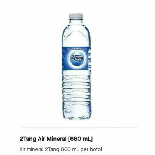 2 Tang 660 Ml Air Mineral