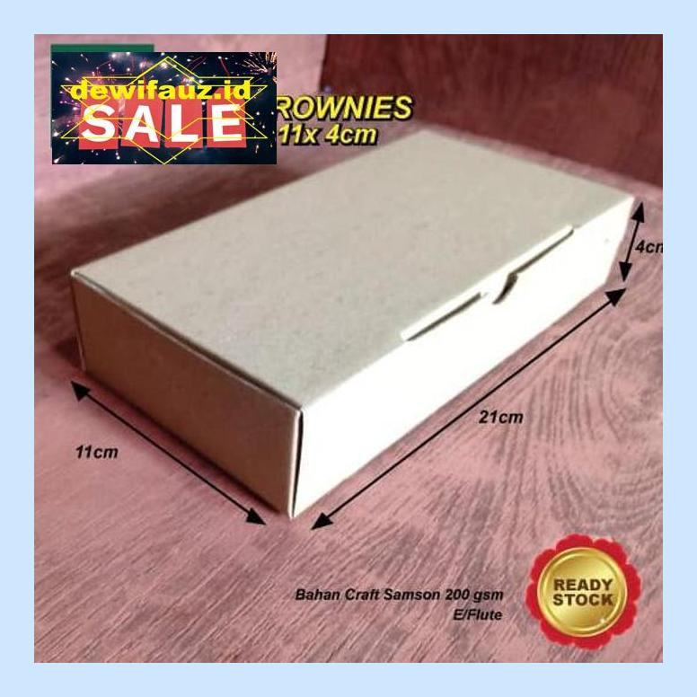 

P74Etem Dus/Kotak/Box Brownies/Dll Uk. 21X 11 X 4 Cm Y45Tpen