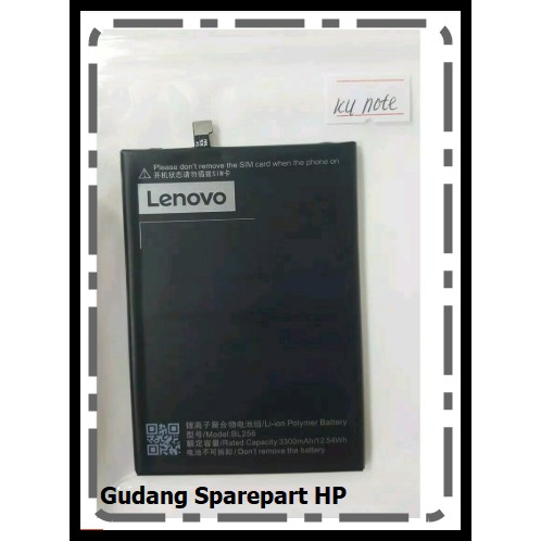 Baterai Lenovo K4 Note BL256 Original  Kualitas Terjamin