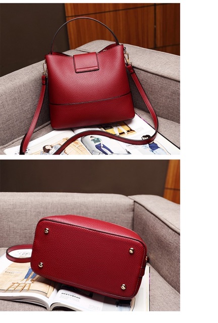 NEW Tas Sling Bag Stylish KUNCI-KOTAK Free 2 tali Selempang