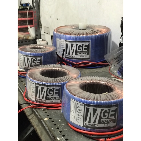 trafo toroid MGE 5A ct 45-55v