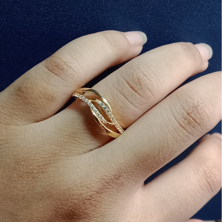 Cincin Emas 17K - 1.9 gr Kadar 750 - 788