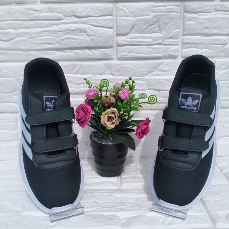 TERLARIS  Sepatu anak laki laki perempuan sneaker sekolah anak TK SD SIZE 25-37