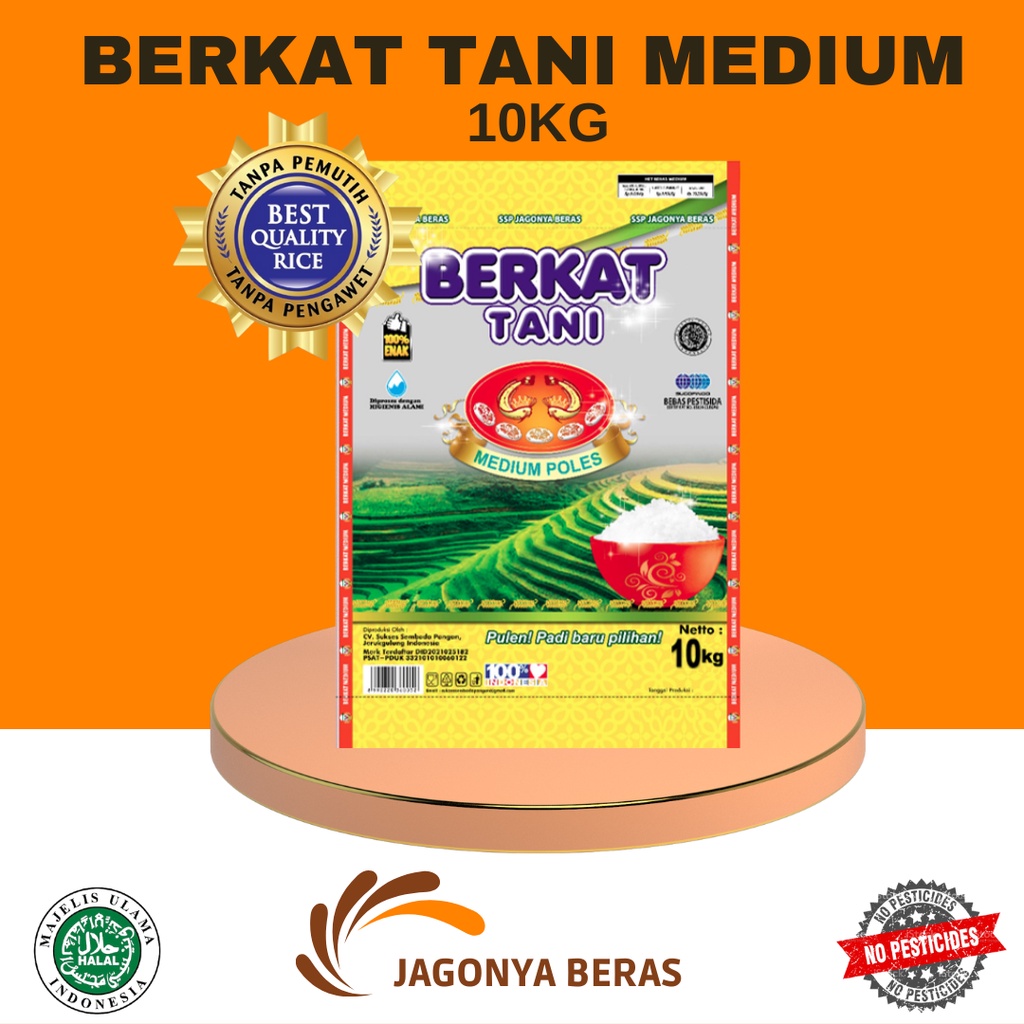 

BERAS BERKAT TANI KUNING 10KG