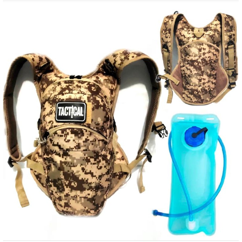 tas sepeda Cikal Army hydropack cross trail plus water bladder gurun