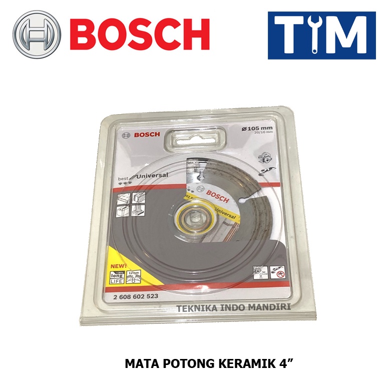 BOSCH Mata Potong Keramik 4 INCH Kering Universal / Mata Gurinda Keramik