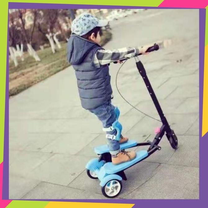 Skuter Anak / Skuter Injak Dual Pedal Roda 3 / Scooter Pedal