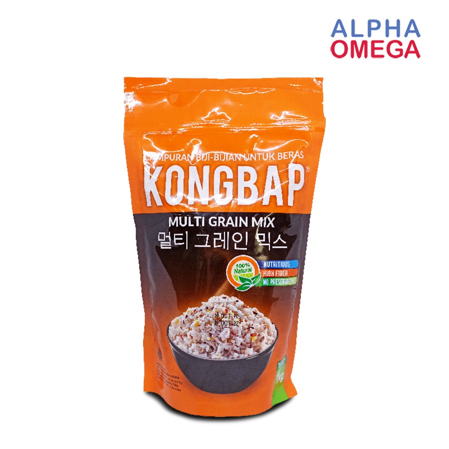 

KONGBAP MULTIGRAIN MIX ORIGINAL 1 KG - BERAS NASI DIET SEHAT