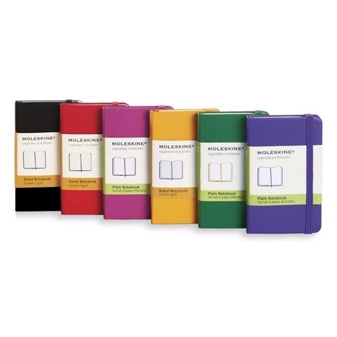 

MOLESKINE NOTEBOOK PLAIN HARD COVER POCKET