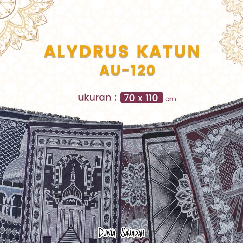 Sajadah Travel Alydrus Katun / Sajadah Turki Travel Katun AV-120