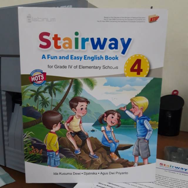 STAIRWAY KELAS 4 SD A FUN AND EASY ENGLISH BOOK