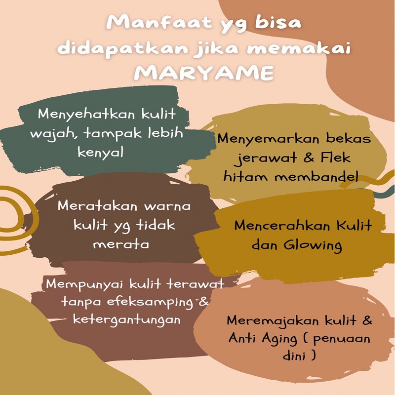 Maryame Beauty Glow Up Crem Cream Maryame Beautee Glow Up Krim Serum Anti Aging Moisturizer Pelembab Dan Sunscreen Pemutih Wajah Glowing Cepat Ampuh All in 1 Bpom