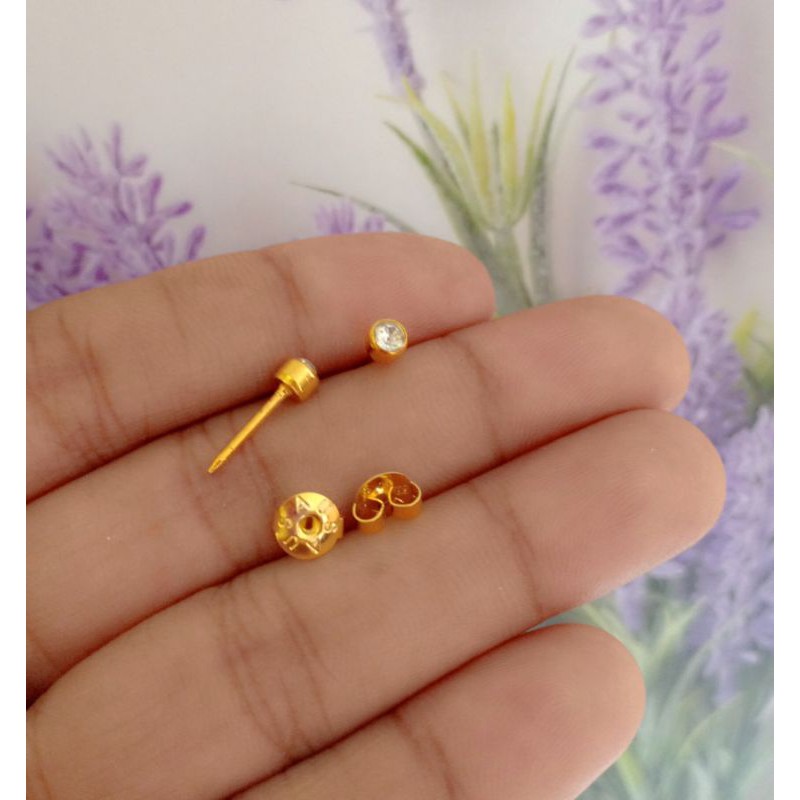 Anting bayi titanium