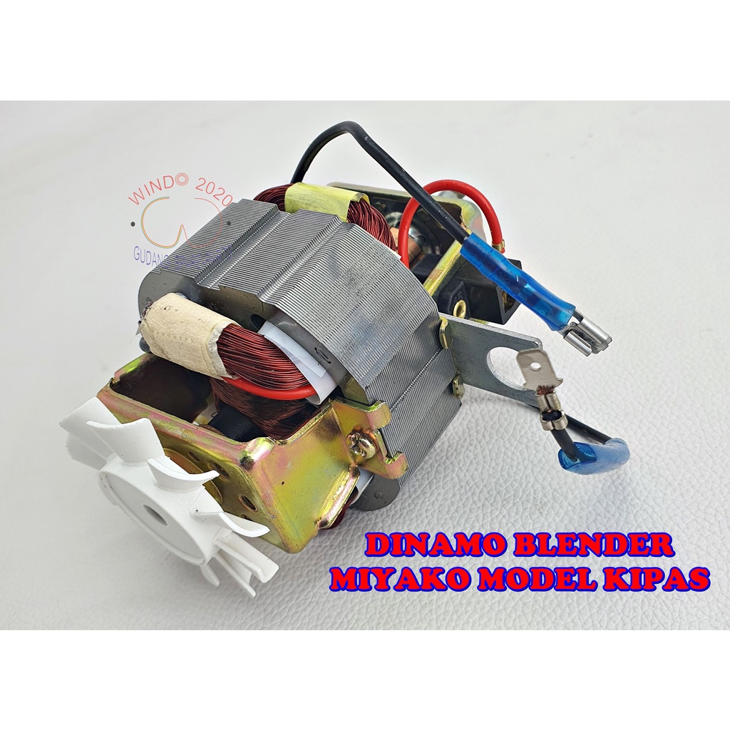 MESIN DINAMO BLENDER MIYAKO MODEL KIPAS | MOTOR BLENDER MIYAKO MODEL BARU | TYPE 102 / 152 | MIYAKO BARU