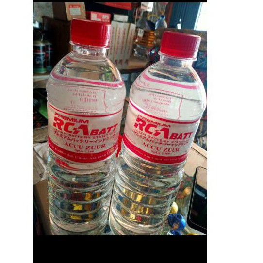 AIR AKI MERAH RCA AIR ACCU ZUUR RCA ISIAN PERTAMA 1 LITER