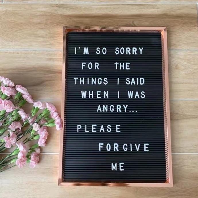 

Letter board angel clasic