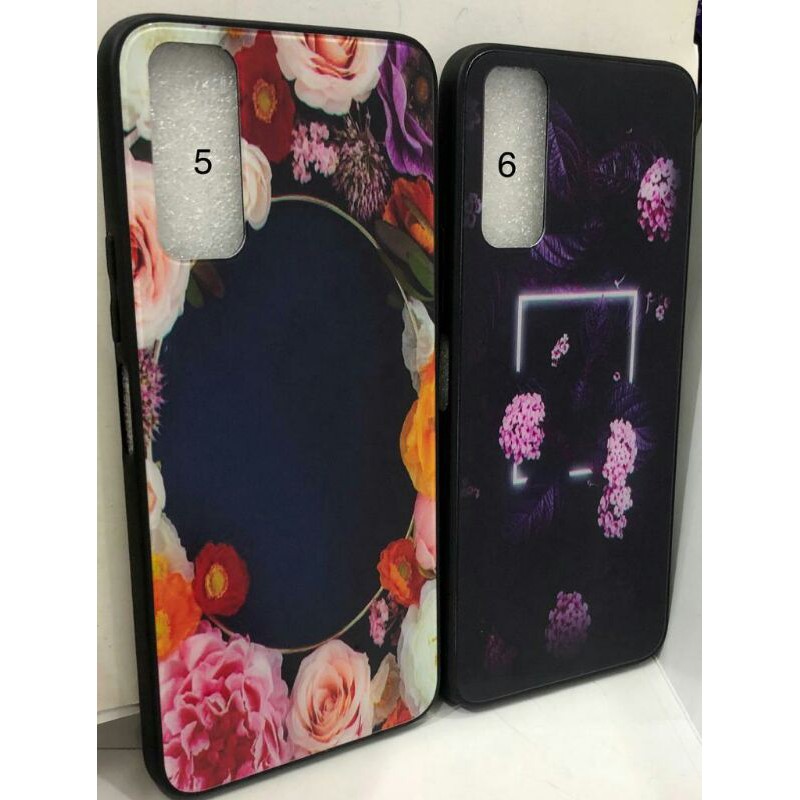 VIVO Y20 Y20S BACK CASE GLASS VIBES CASING SOFTCASE