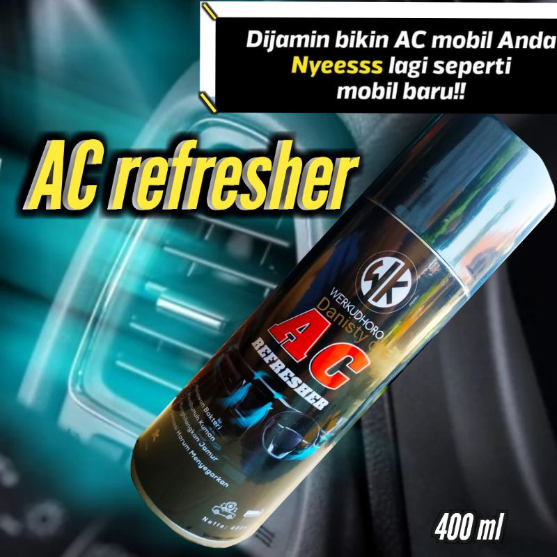 Pembersih AC mobil spray/anti bakteri/anti virus/Refresher WK  Mobil  Pengharum Ac  rumah/mobil