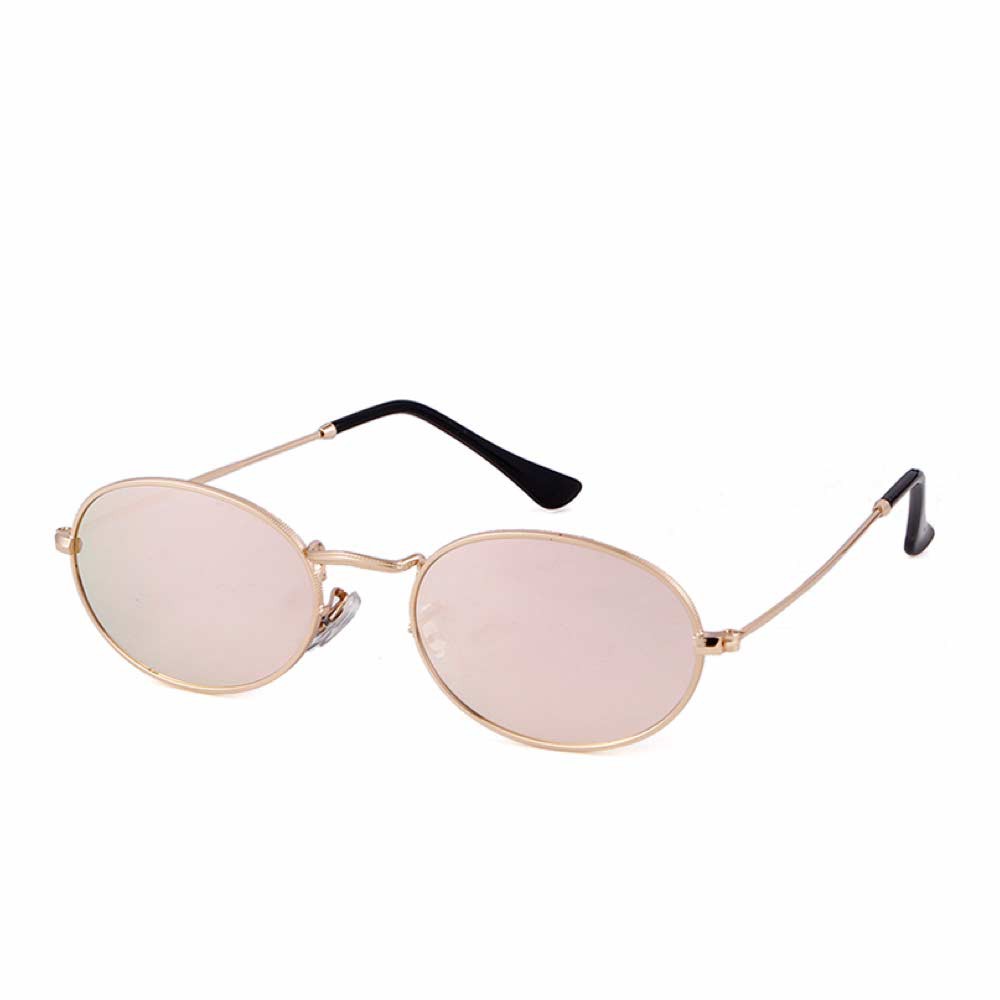 Anti UV Eye Cat Sunglasses [ Pink Gold ] Pria dan Wanita - Desaign Korea - HM399