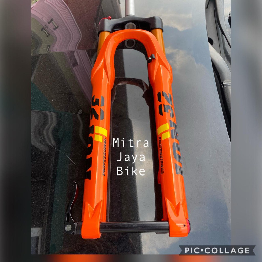 Fork ION UD32 27.5 Oversize Air Orange Gold Travel 120 140 160 TA 15 x 100 Rebound