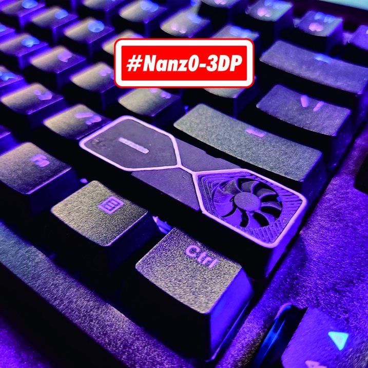 Artisan Keycaps Key Cap RTX 3080 GPU Mechanical Keyboard Keycaps - n0