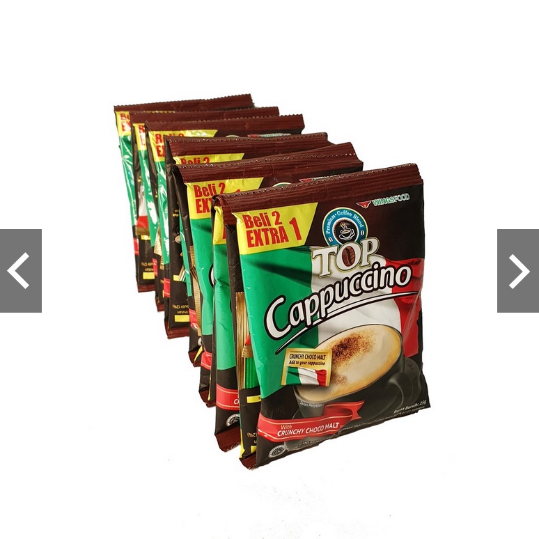 

TOP Kopi Cappucino - Netto 15 bks x 25 gr