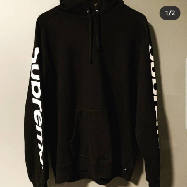 supreme hoodie sideline