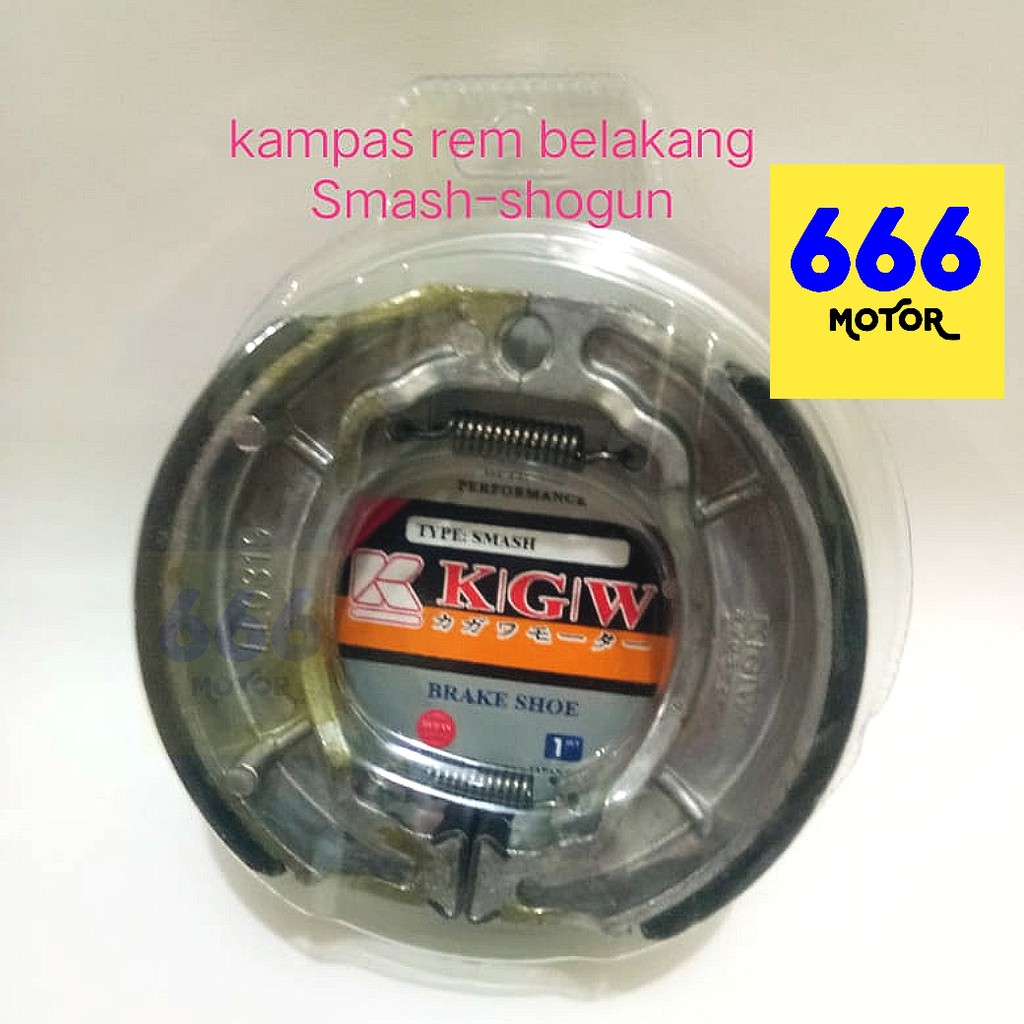 666MOTOR KAMPAS REM BELAKANG SMASH