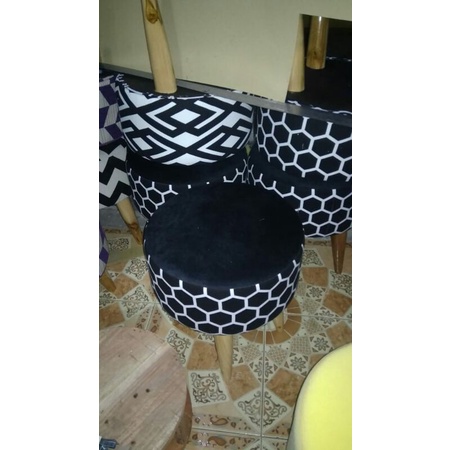 stool Cantik Polos Stool Lucu stool shabby chick stool murah stool busa stool bulat