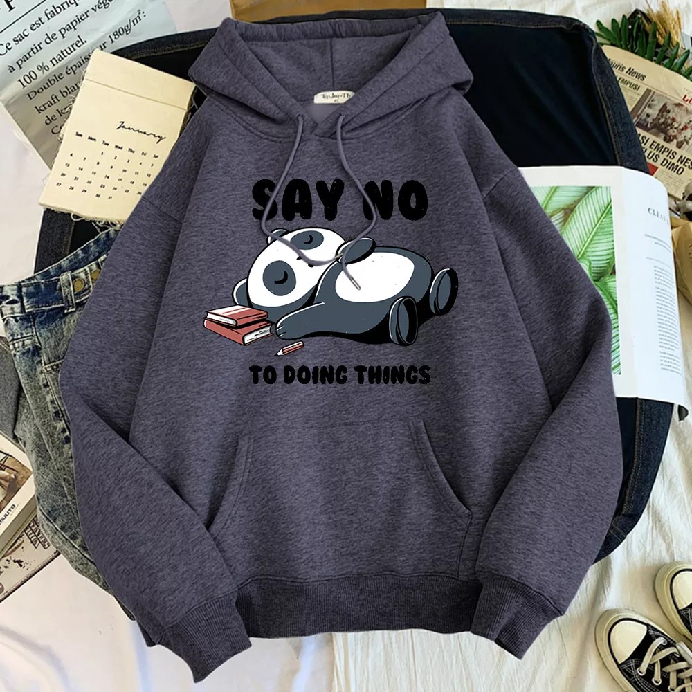 Sweater Panda Wanita Hoodie Boba Oversize Korean Style Murah Original Tebal Jumbo Kekinian