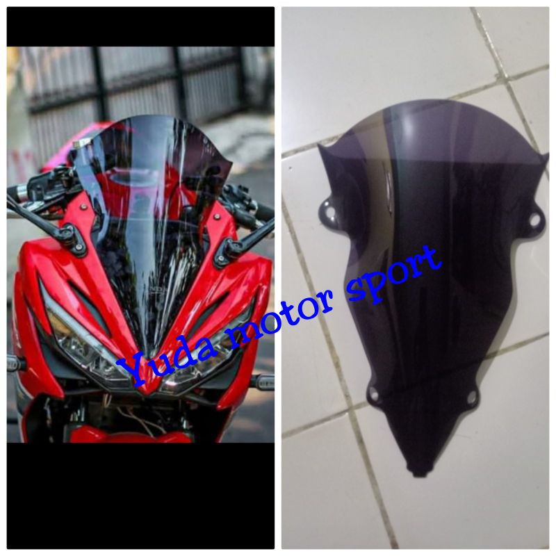 visor CBR 150R facelift K45G windshield CBR 150R facelift K45G winsil CBR 150R facelift K45G