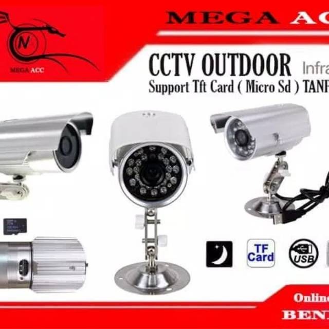 Cctv outdoor st memori card /rp235000