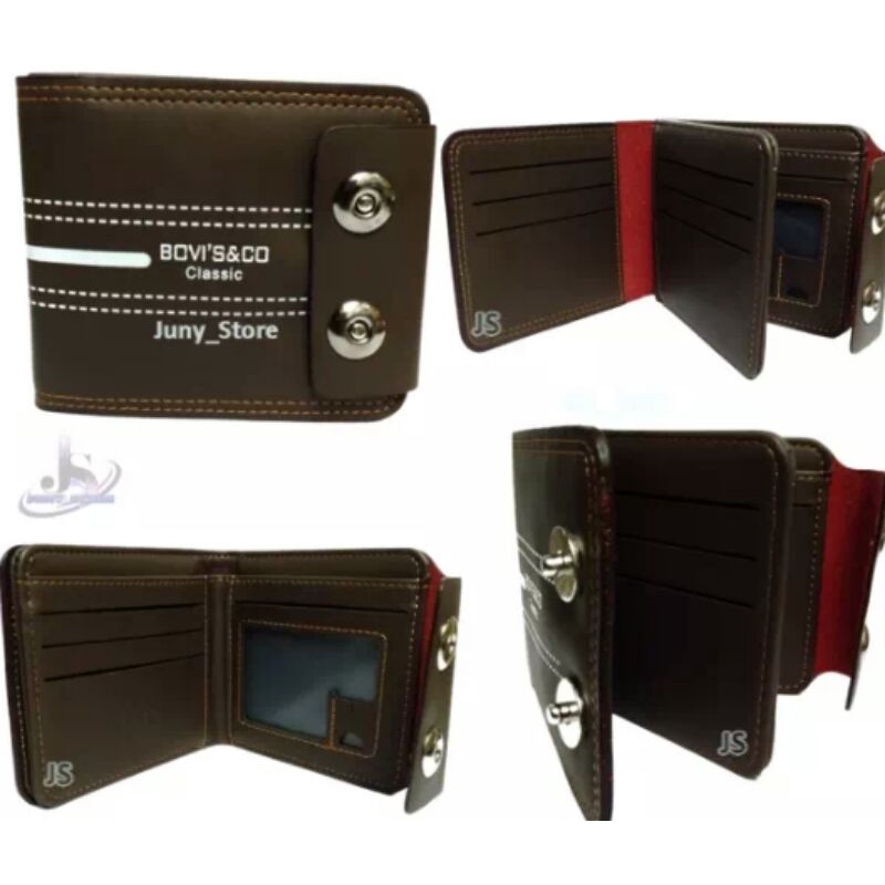bovis dompet pria berkancing 2