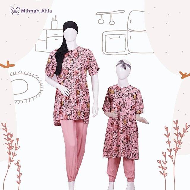 MIHNAH HOMEY FLOWY MOTIF HIJAB ALILA