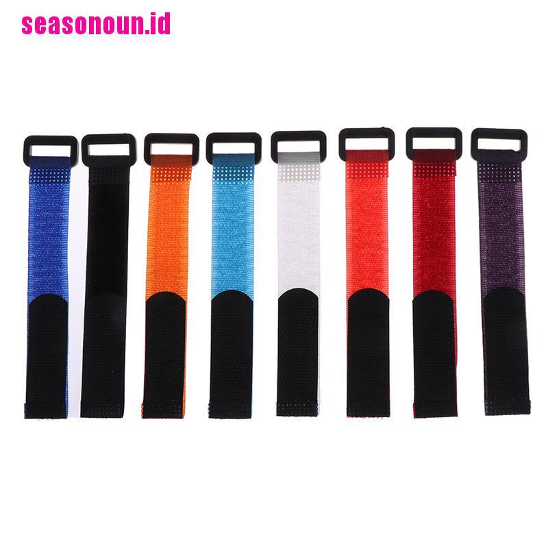 (seasonoun) 10pcs Strap Pengikat Joran Pancing Reusable