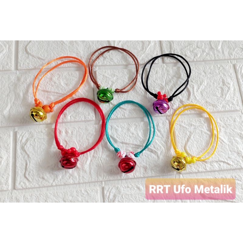 Kalung kucing RRT lonceng ufo shabby